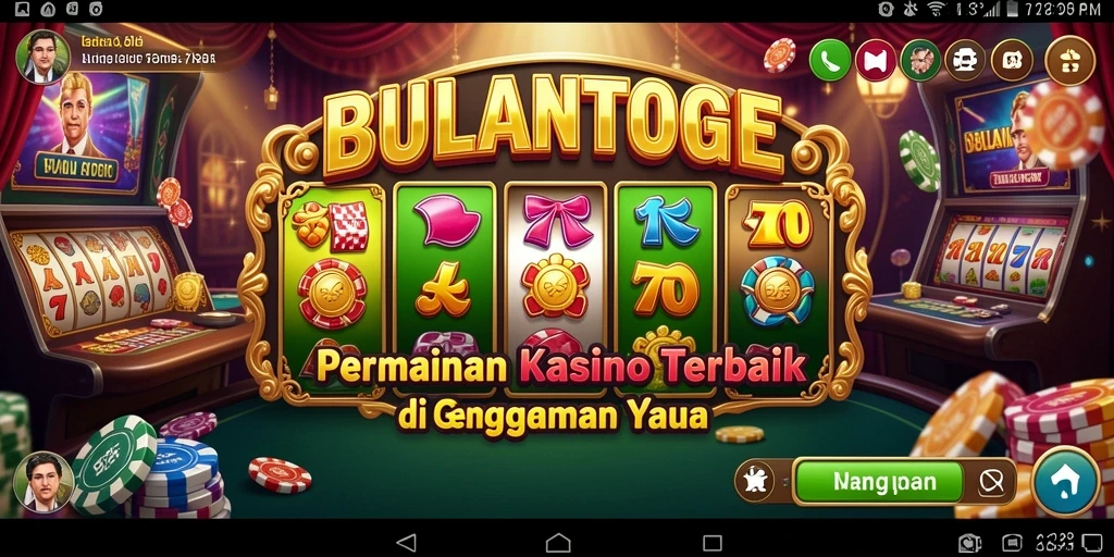Tangkapan layar BULANTOGEL menampilkan suasana permainan Kasino yang mendebarkan.