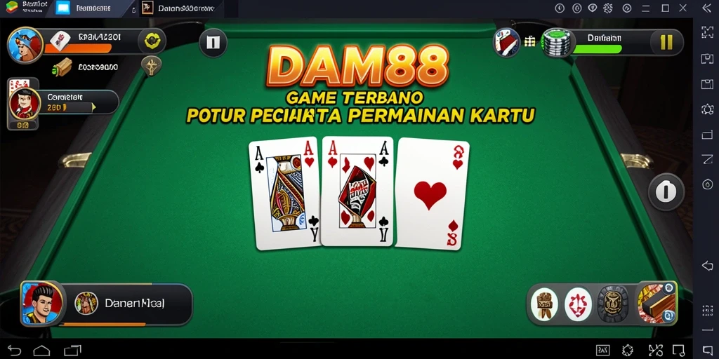 Screenshot gameplay menunjukkan aksi seru bermain Domino.