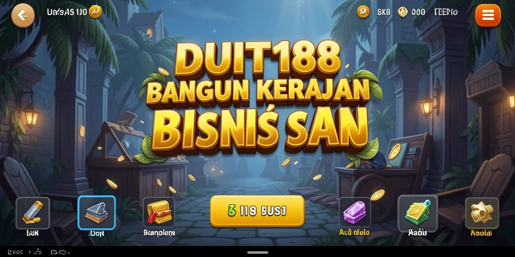 Tampilan dinamis dari gameplay Tycoon yang menarik dan interaktif.