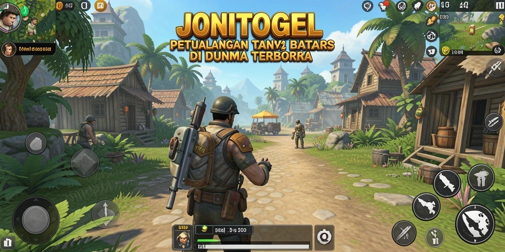 Tampilan gameplay <strong>JONITOGEL</strong> yang menakjubkan di dunia terbuka.