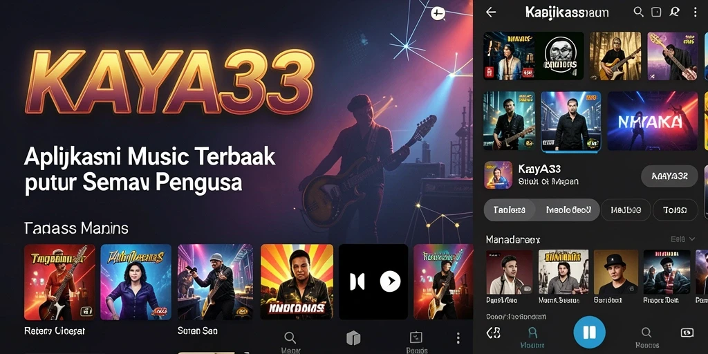 Tampilan gameplay KAYA33 dengan berbagai fitur musik yang menarik.
