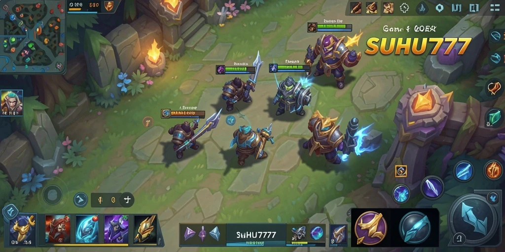 Tampilan gameplay seru dari SUHU777 dengan petarungan yang intens.