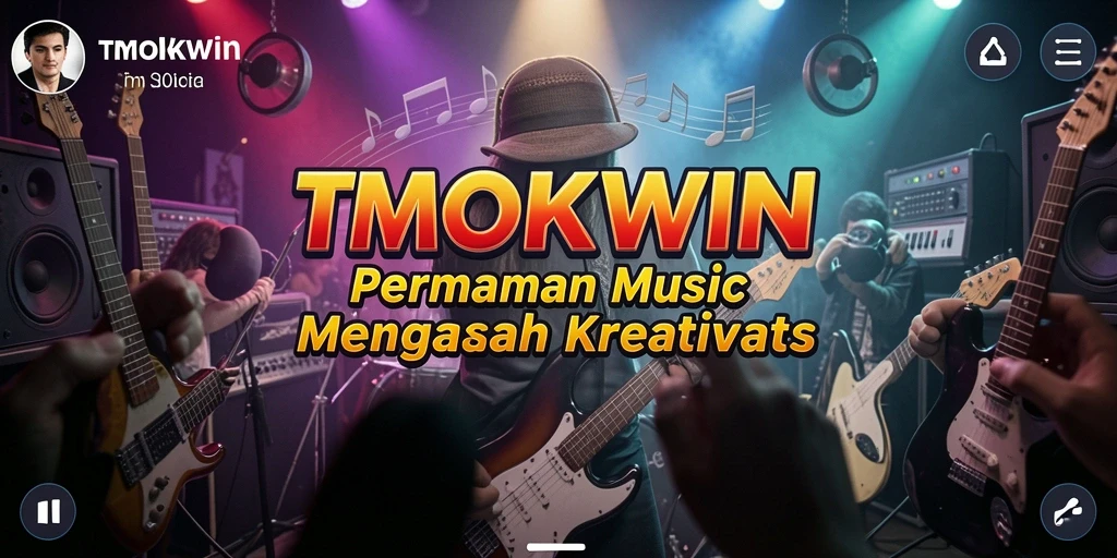 Tangkapan layar gameplay <strong>TMOKWIN</strong> menampilkan pengalaman musik yang seru dan interaktif.